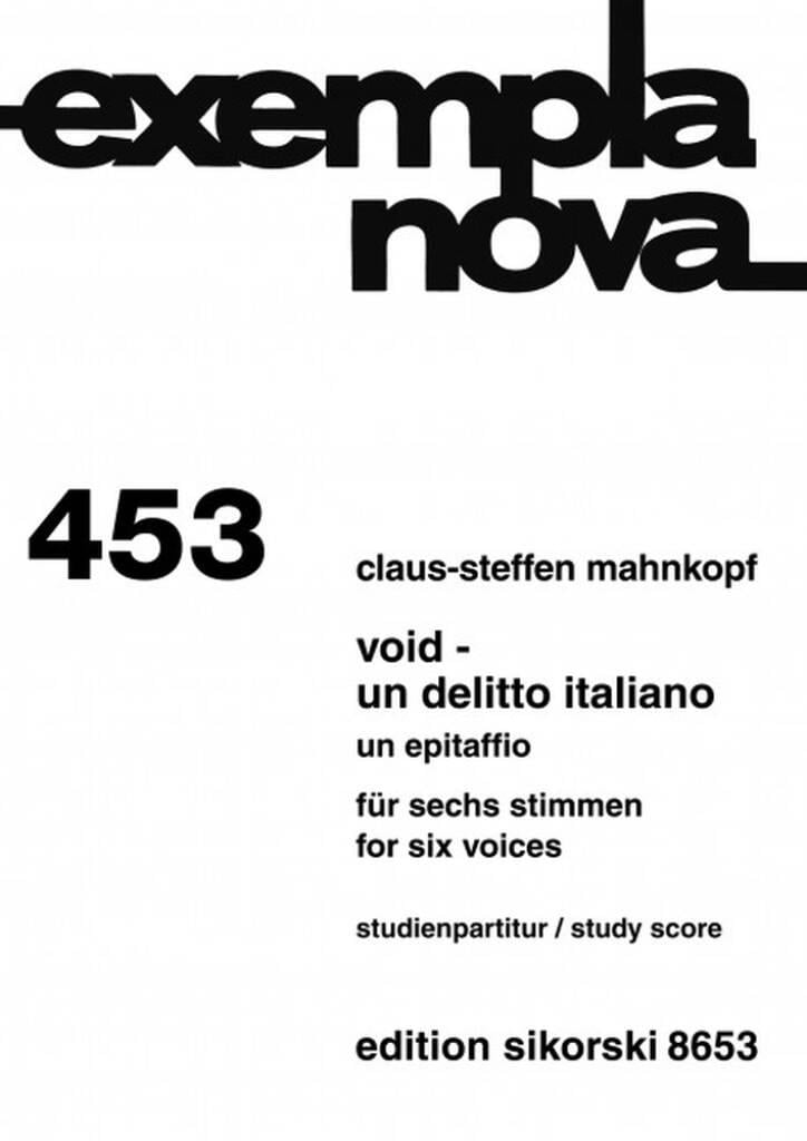Void - Un delitto italiano